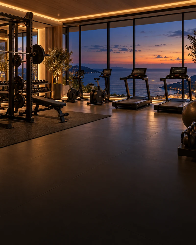 Illustrations: Fitness centre
