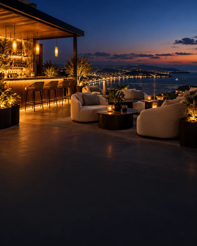Illustrations: Sky lounge